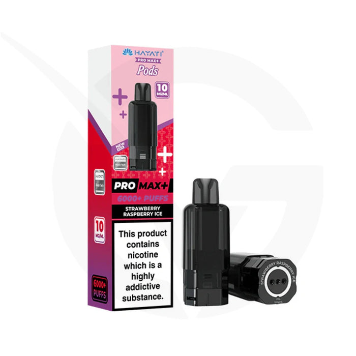 Strawberry Raspberry Ice Hayati Pro Max Plus Refill Pods