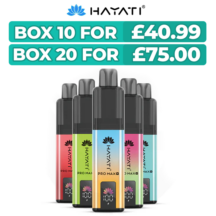 Hayati Pro Max Plus 6000 Puff Prefilled Pod Kit