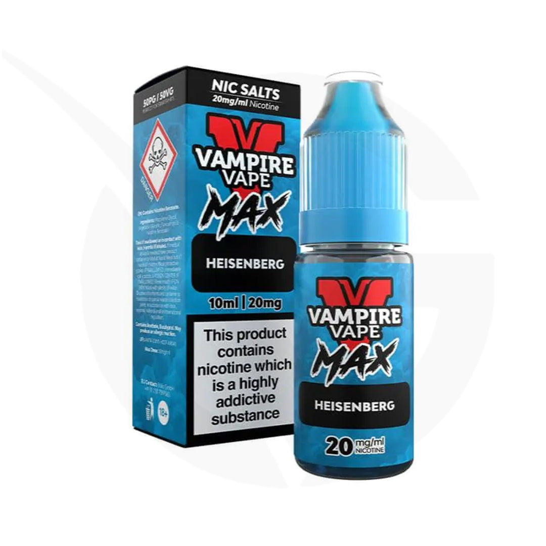 Heisenberg Nic Salt E-Liquid by Vampire Vape Max