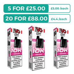 IVG Pro 12 Refill & Replacement Pods | 5 for 25 | Free Delivery IVG Pro 12 Refill & Replacement Pods | 5 for 25 | Free Delivery