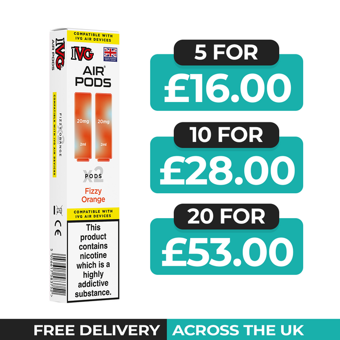 IVG Air Fizzy Orange Refill Pods