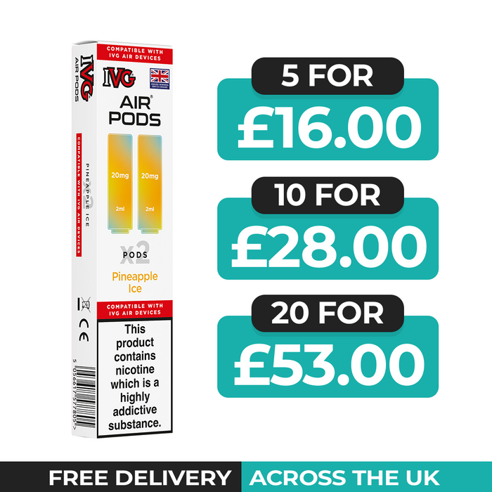 IVG Air Pineapple Ice Refill Pods