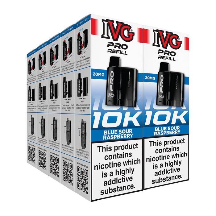 IVG Pro 12 Box of 5 & 10 Refill Pods