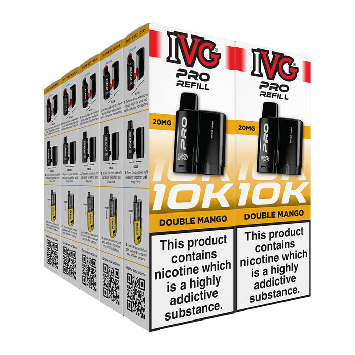 IVG Pro 12 Box of 5 & 10 Refill Pods