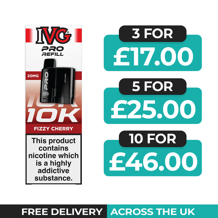 IVG Pro 12 Fizzy Cherry Refill Pods