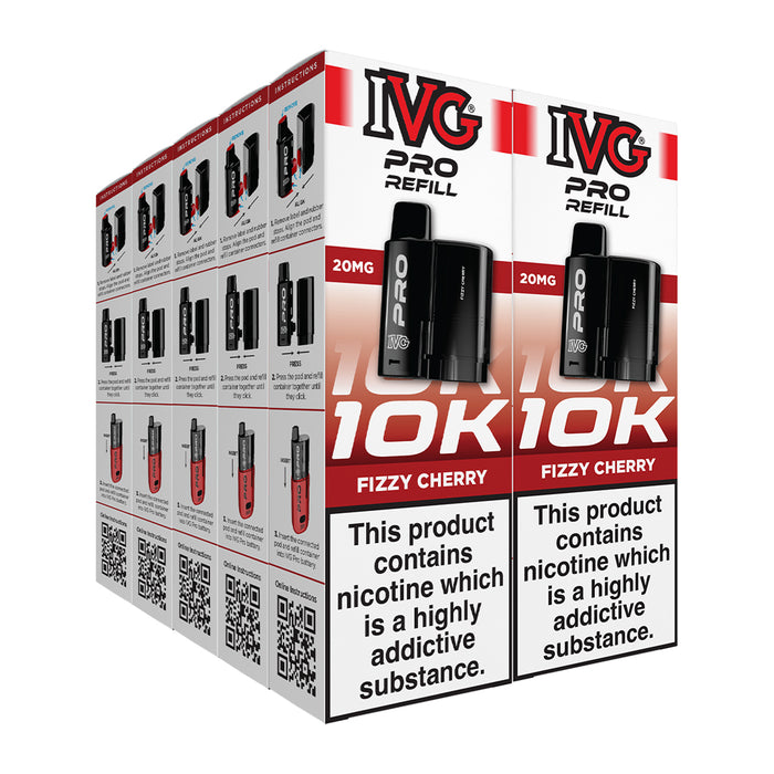 IVG Pro 12 Box of 5 & 10 Refill Pods