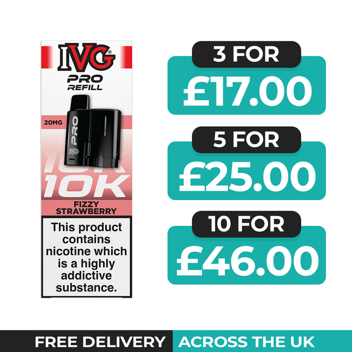 IVG Pro 12 Fizzy Strawberry Refill Pods
