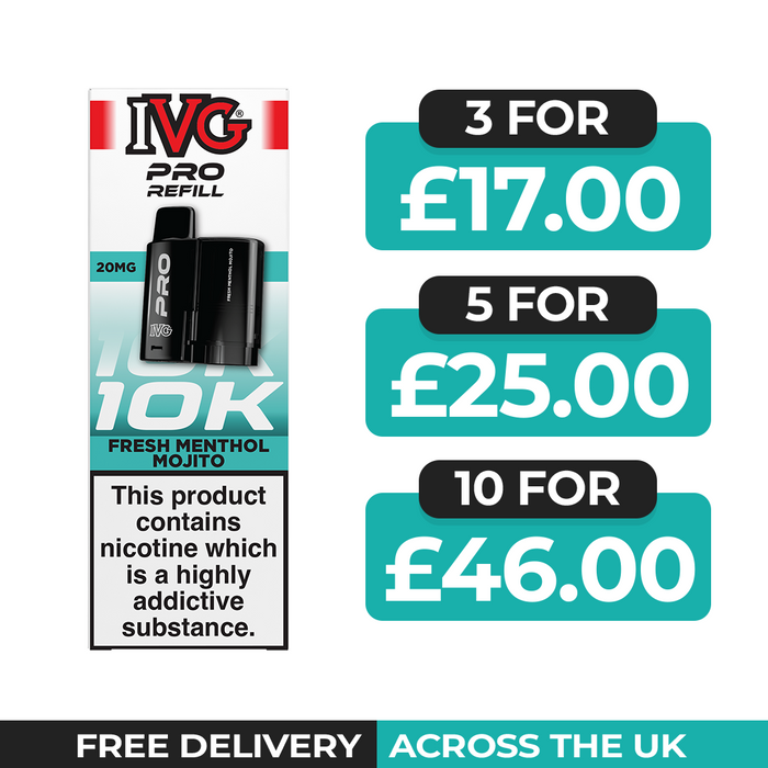 IVG Pro 12 Fresh Menthol Mojito Refill Pods
