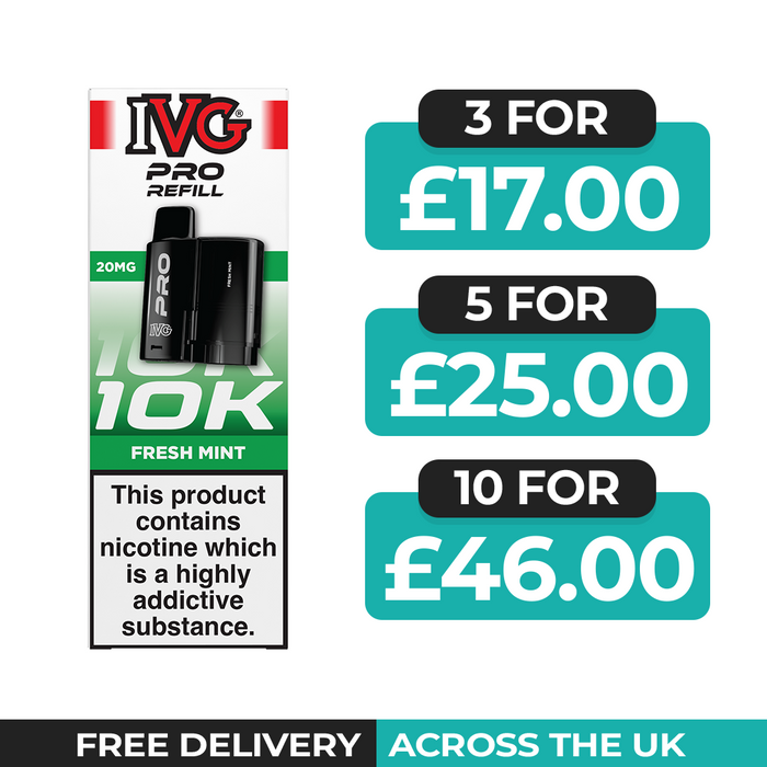 IVG Pro 12 Fresh Mint Refill Pods