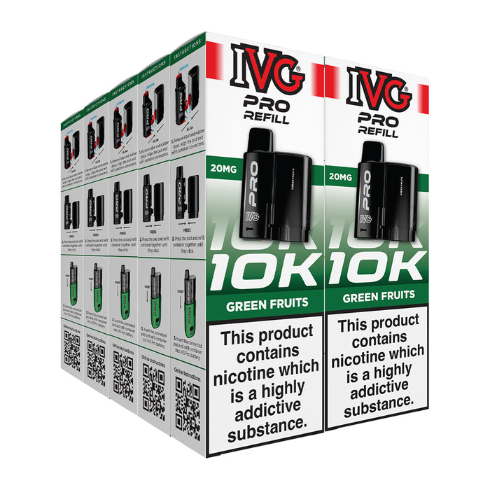 IVG Pro 12 Box of 5 & 10 Refill Pods