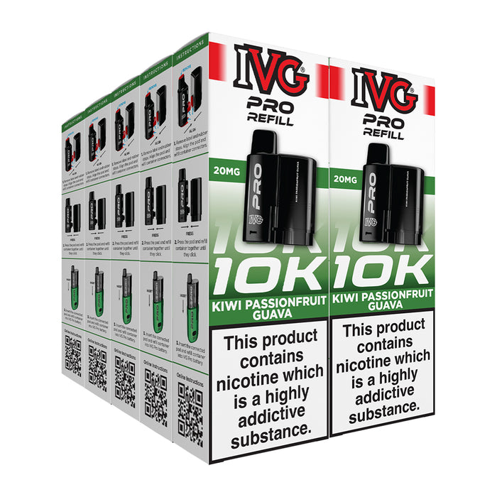 IVG Pro 12 Box of 5 & 10 Refill Pods