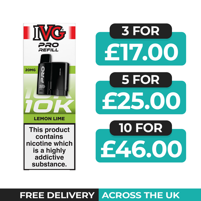 IVG Pro 12 Lemon Lime Refill Pods
