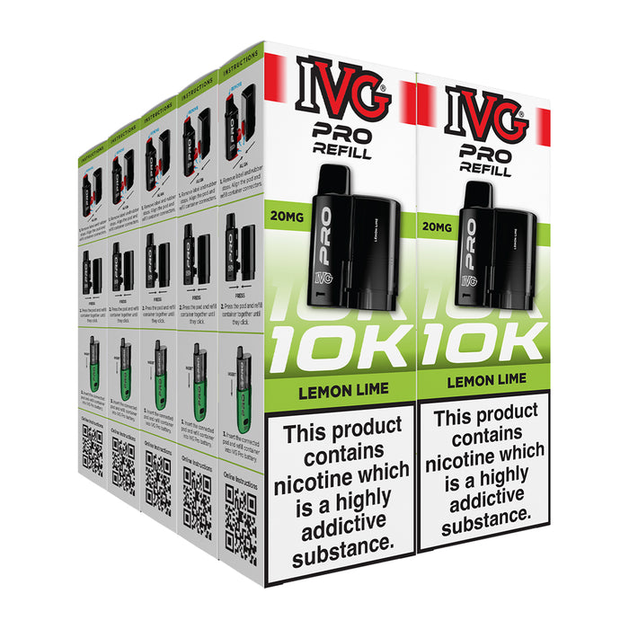 IVG Pro 12 Box of 5 & 10 Refill Pods