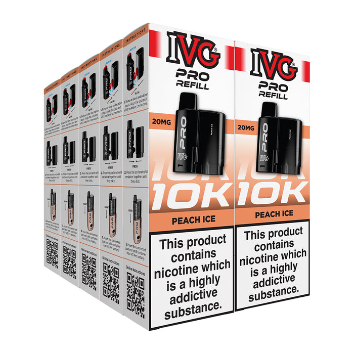 IVG Pro 12 Box of 5 & 10 Refill Pods