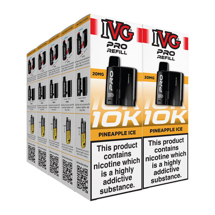 IVG Pro 12 Box of 5 & 10 Refill Pods