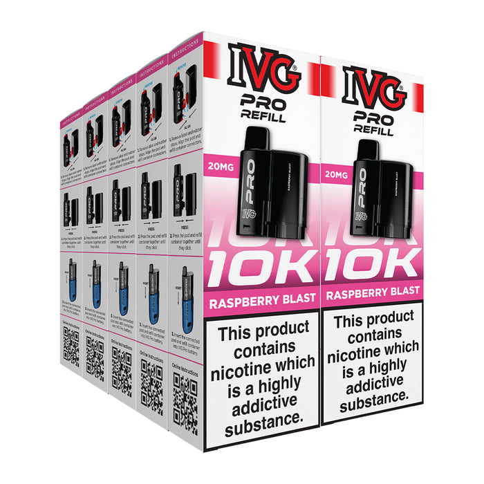 IVG Pro 12 Box of 5 & 10 Refill Pods