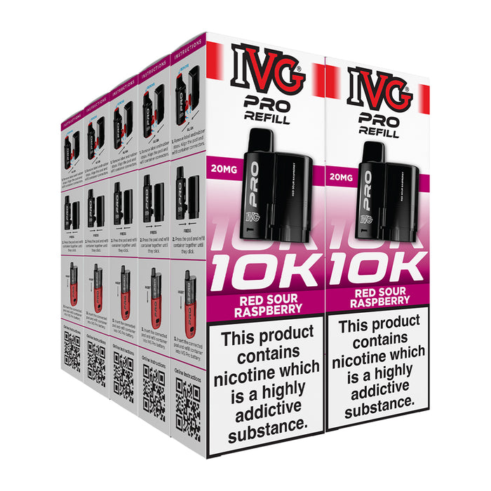 IVG Pro 12 Box of 5 & 10 Refill Pods