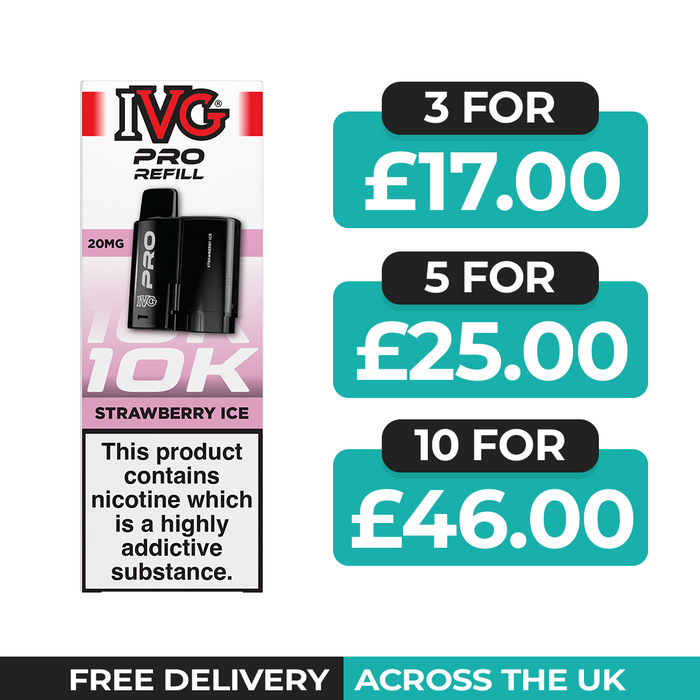 IVG Pro 12 Strawberry Ice Refill Pods