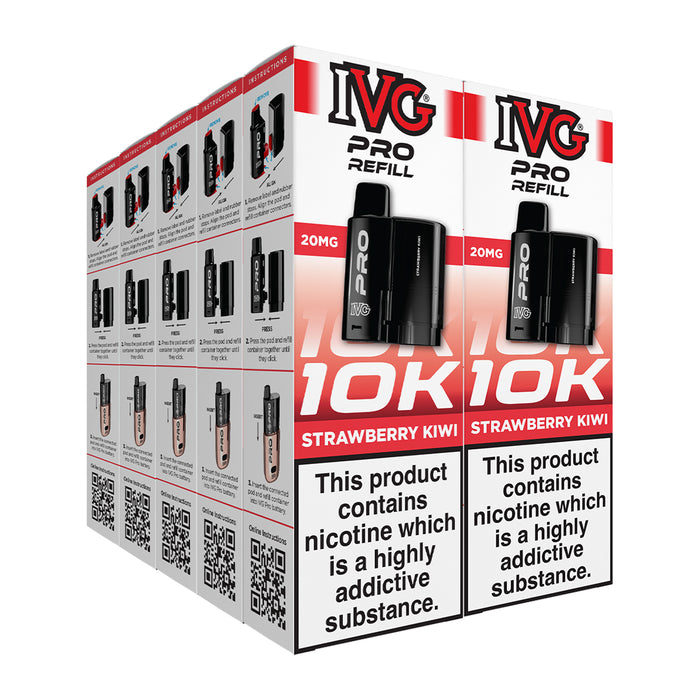 IVG Pro 12 Box of 5 & 10 Refill Pods