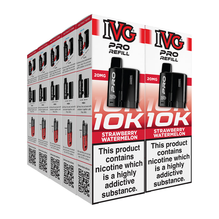 IVG Pro 12 Box of 5 & 10 Refill Pods