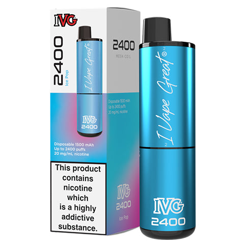 IVG 2400 Disposable Vape - Nic Salt 20mg