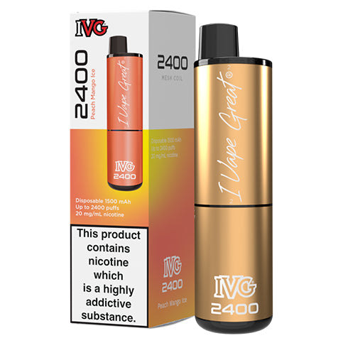 IVG 2400 Disposable Vape - Nic Salt 20mg