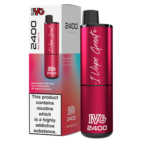 IVG 2400 Disposable Vape - Nic Salt 20mg