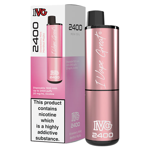 IVG 2400 Disposable Vape - Nic Salt 20mg