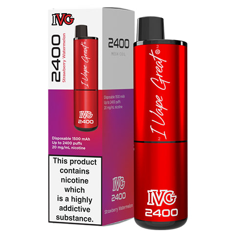 IVG 2400 Disposable Vape - Nic Salt 20mg