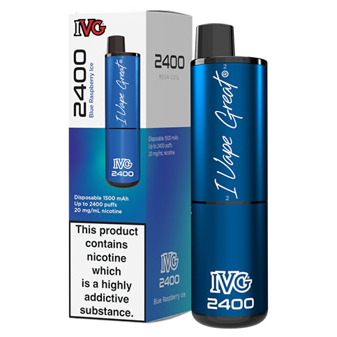 IVG 2400 Disposable Vape - Nic Salt 20mg