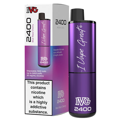 IVG 2400 Disposable Vape - Nic Salt 20mg