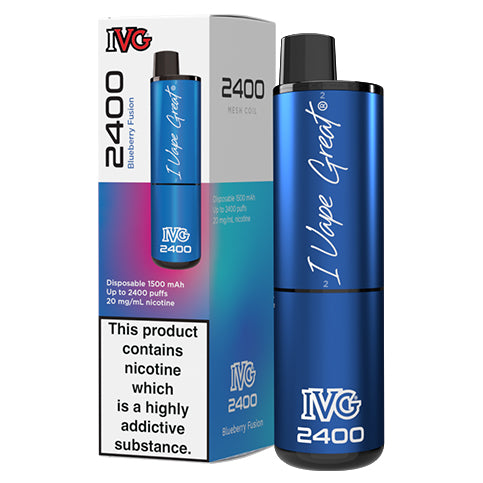 IVG 2400 Disposable Vape - Nic Salt 20mg