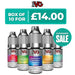 IVG Single Edition Nic Salt E-Liquid Pack of 10 x (10ml)