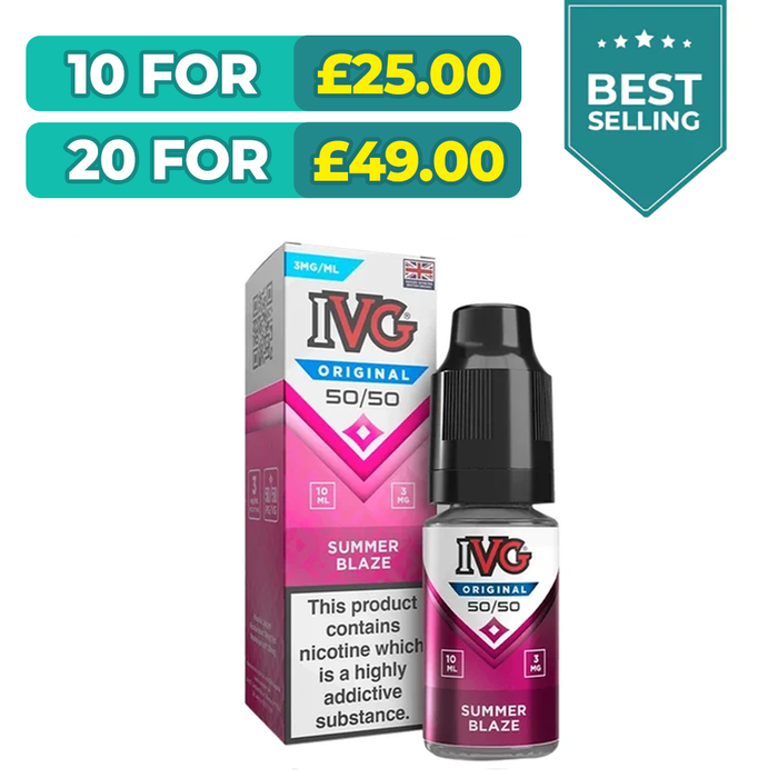 Summer Blaze 10ml E-Liquid by IVG