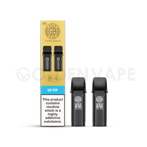 Ice Pop Prefilled Pods By Gold Bar Reload