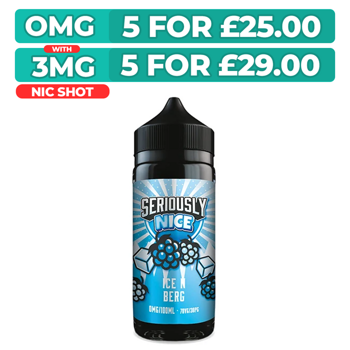 Ice N Berg 100ml Shortfill E-Liquid By Seriously Nice