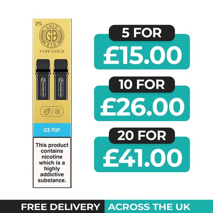 Gold Bar Reload Ice Berries Refill Pods