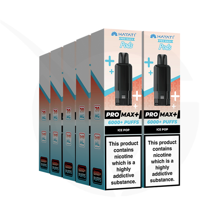 Hayati Pro Max Plus 6000 Pods - Bulk Buy Box of 5 & 10
