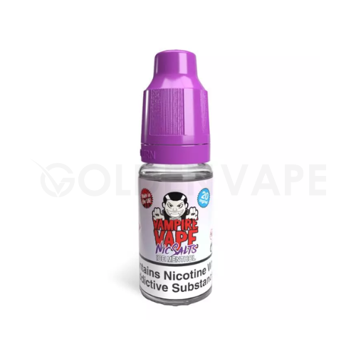 Ice Menthol Nic Salt E-Liquid by Vampire Vape - Golden Vape Ice Menthol Nic Salt E-Liquid by Vampire Vape - Golden Vape