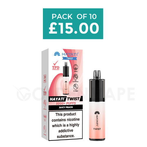 Hayati Twist 5000 5K Puffs Disposable Vape Kit