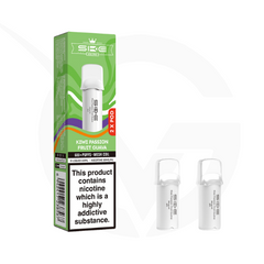 Kiwi Passion Fruit Guava Crystal 600 Pro Prefilled Pods by SKE