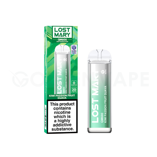 Lost Mary QM600 Disposable Vape ( Pack Of 10) - Golden Vape