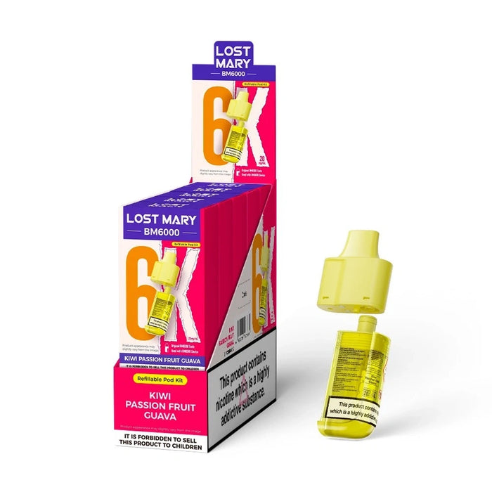 Lost Mary BM6000 Refill Pods - Box of 5 & 10