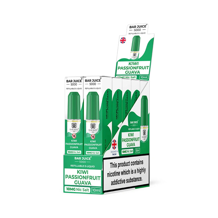 Bar Juice 5000 Nic Salts - Pack of 10 x 10ml