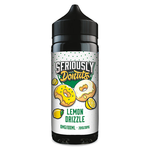 Lemon Drizzle 100ml Shortfill E-Liquid By Seriously Donuts