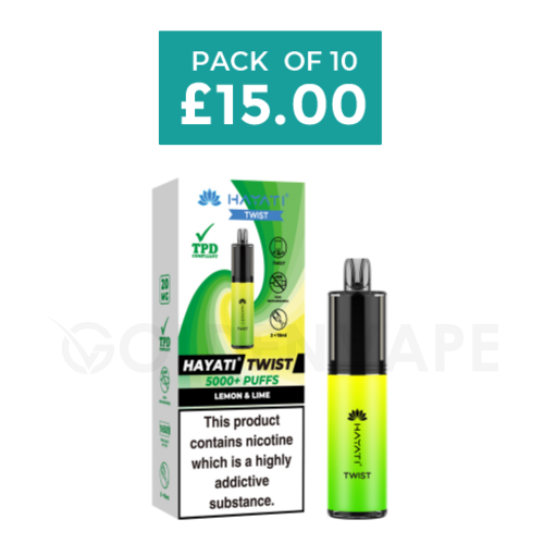 Hayati Twist 5000 5K Puffs Disposable Vape Kit