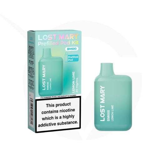Lost Mary BM600 Prefilled Pod Vape Kit Lost Mary BM600 Prefilled Pod Vape Kit