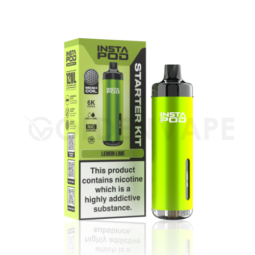 instafill insta pod prefilled vape kit Instapod 6000 Prefilled Pod Vape Kit by Instafill