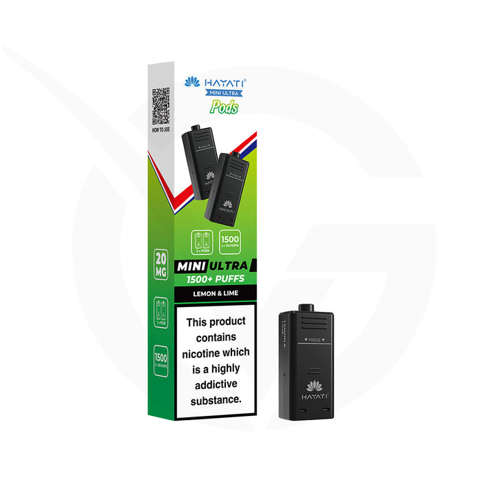 Lemon & Lime Hayati Mini Ultra 1500 Refill Pods