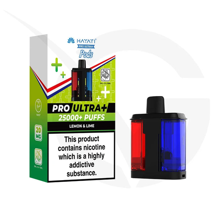 Lemon & Lime Hayati Pro Ultra Plus 25000 Refill Pods